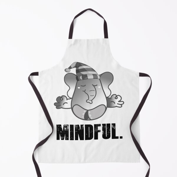 Item preview, Cute Elephant Teaching Mindfulness Meditation designed and sold by my-green-gecko.