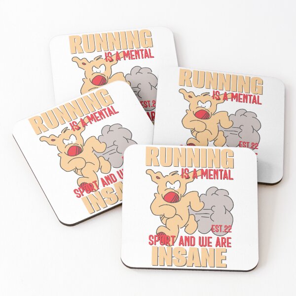 Item preview, RUNNING IS MENTAL SPORT AND WE ARE INSANE designed and sold by GAADesignz.