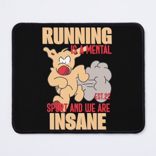 Item preview, RUNNING IS MENTAL SPORT AND WE ARE INSANE designed and sold by GAADesignz.
