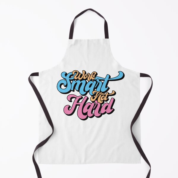 Item preview, Cute Work Smart Not Hard Motivational Saying designed and sold by CrossVersion.