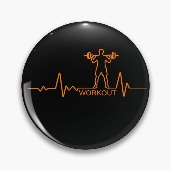 Item preview, Fitness Shirt - Workout Heartbeat Ecg designed and sold by strokli.