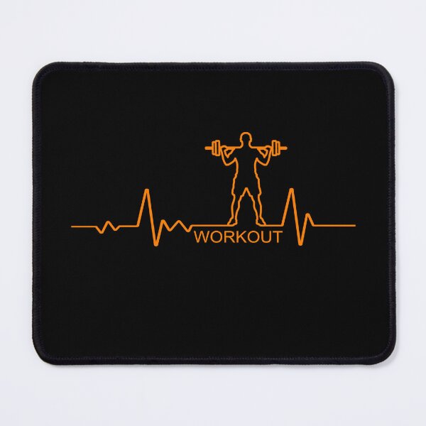 Item preview, Fitness Shirt - Workout Heartbeat Ecg designed and sold by strokli.