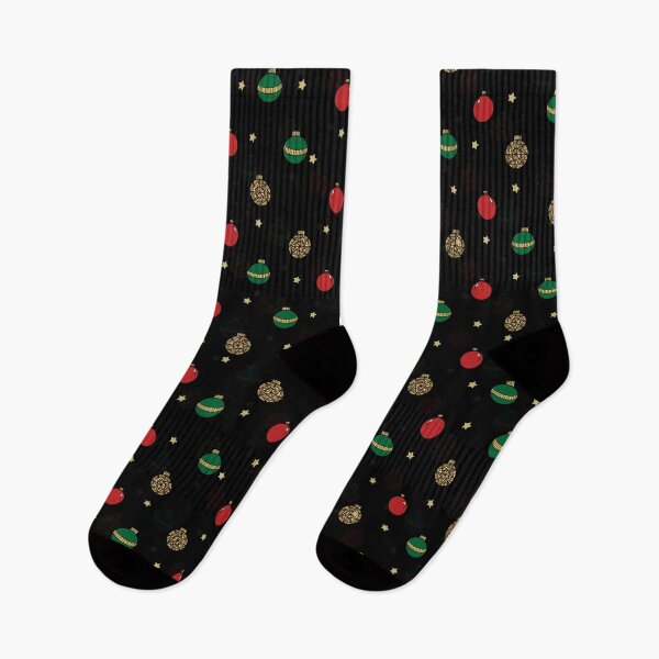 Artikelvorschau, Einzigartige Weihnachtsschmuckkugeln schwarzes Muster entworfen und verkauft von InovArtS.
