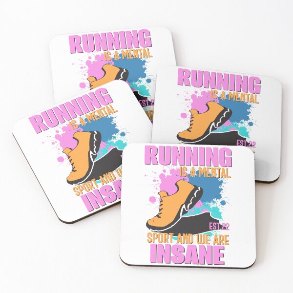 Item preview, RUNNING IS MENTAL SPORT AND WE ARE INSANE designed and sold by GAADesignz.