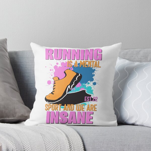 Item preview, RUNNING IS MENTAL SPORT AND WE ARE INSANE designed and sold by GAADesignz.