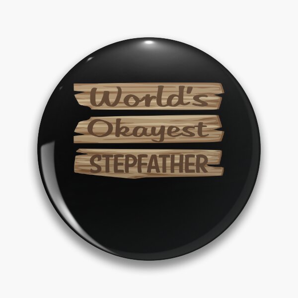 Item preview, Wooden Sign STEPFATHER designed and sold by StoreHornedFace.