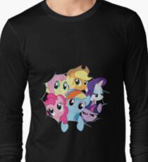Mane Six Break Out! Long Sleeve T-Shirt
