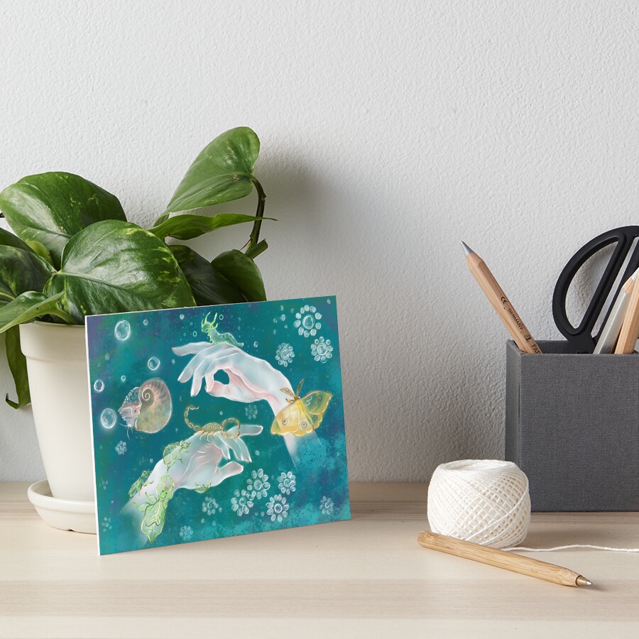 Item preview, Art Board Print designed and sold by TorchyMuse.