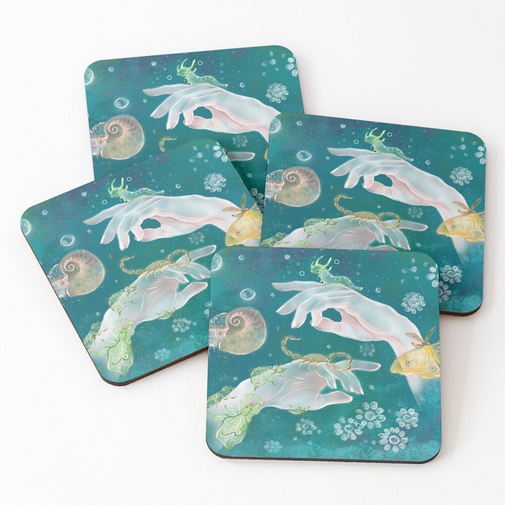 Item preview, Coasters (Set of 4) designed and sold by TorchyMuse.