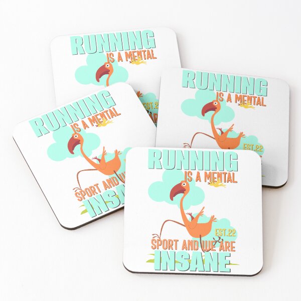 Item preview, RUNNING IS MENTAL SPORT AND WE ARE INSANE designed and sold by GAADesignz.