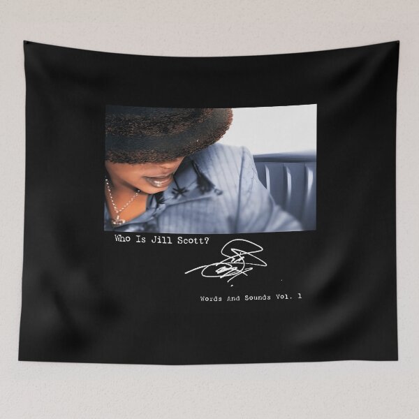 Item preview, " Who Is Jill Scott? album boy masked" designed and sold by SylkeStark.