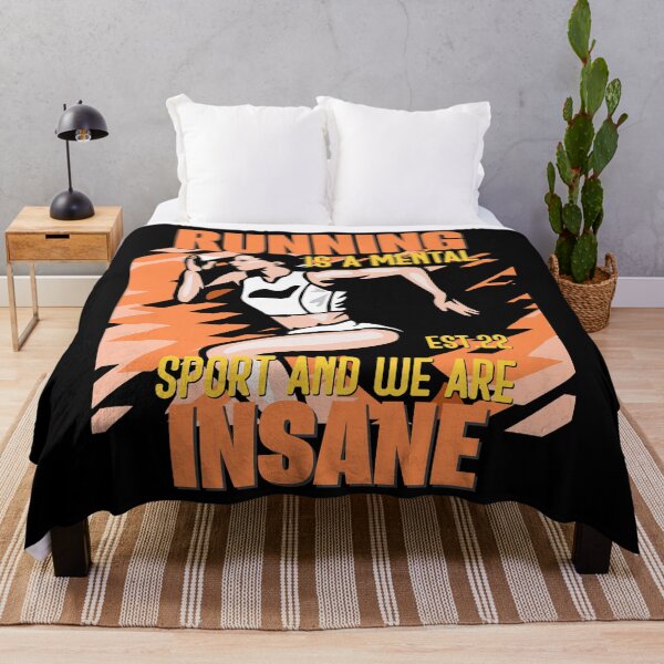 Item preview, RUNNING IS MENTAL SPORT AND WE ARE INSANE designed and sold by GAADesignz.