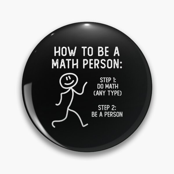 Item preview, How To Be A Math Person designed and sold by TheBestArt2022.