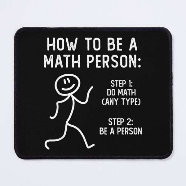 Item preview, How To Be A Math Person designed and sold by TheBestArt2022.