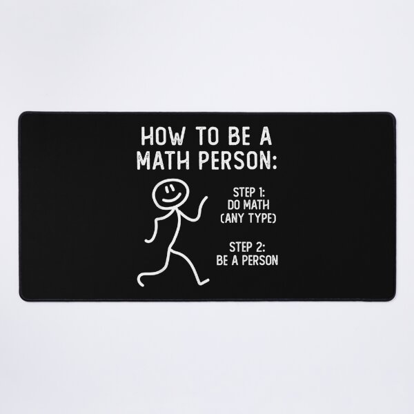 Item preview, How To Be A Math Person designed and sold by TheBestArt2022.