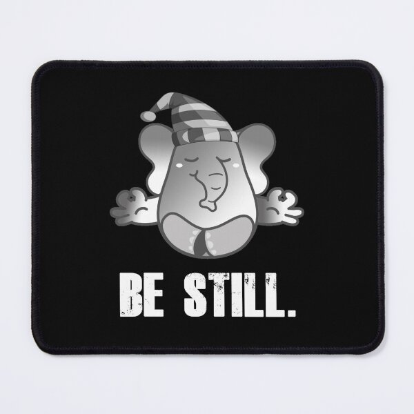 Item preview, Cute Elephant Teaching Meditation - Be Still designed and sold by my-green-gecko.