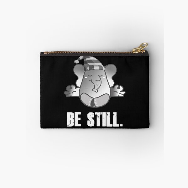Item preview, Cute Elephant Teaching Meditation - Be Still designed and sold by my-green-gecko.