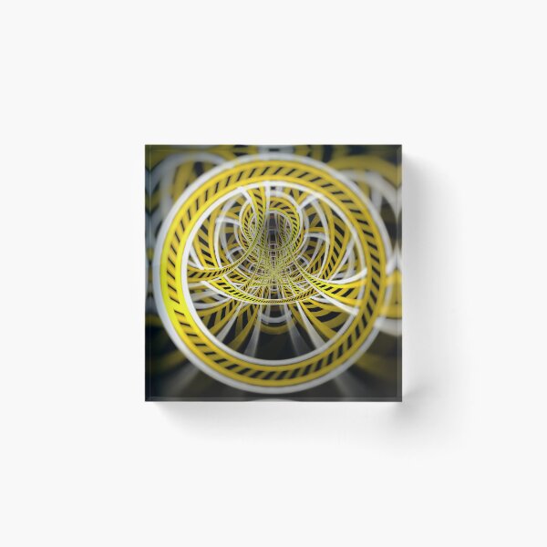Item preview, Beautiful Yellow Tape Roller Coaster Ride on Fractal Rails designed and sold by San Jaya Prime.