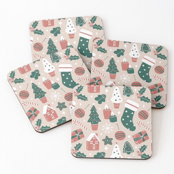Item preview, Christmas Cheer - Beige designed and sold by CircusCreative.