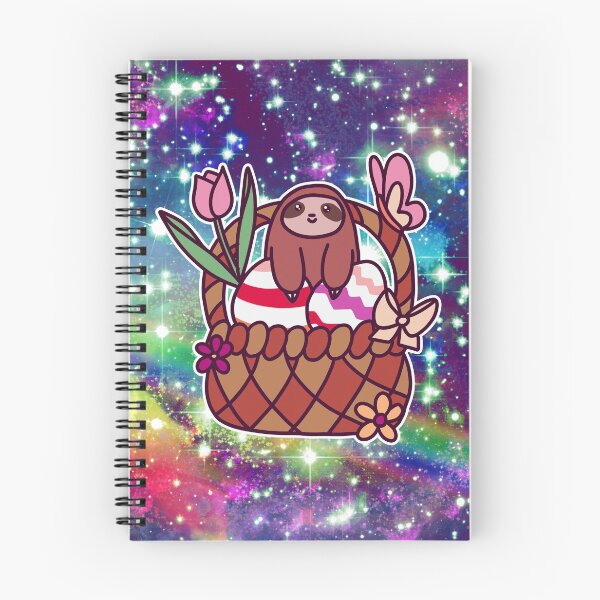 Item preview, Pascua Basket Sloth - Rainbow Space designed and sold by SaradaBoru.