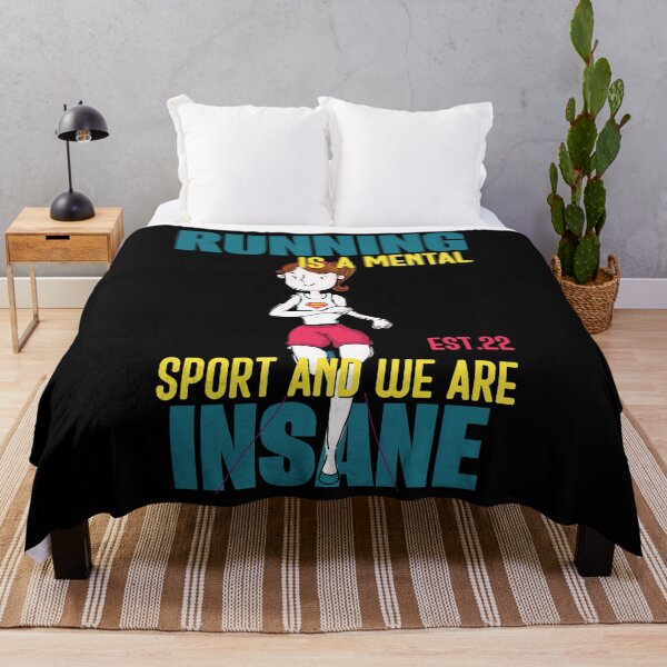 Item preview, RUNNING IS MENTAL SPORT AND WE ARE INSANE designed and sold by GAADesignz.