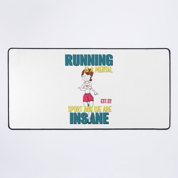 Item preview, RUNNING IS MENTAL SPORT AND WE ARE INSANE designed and sold by GAADesignz.