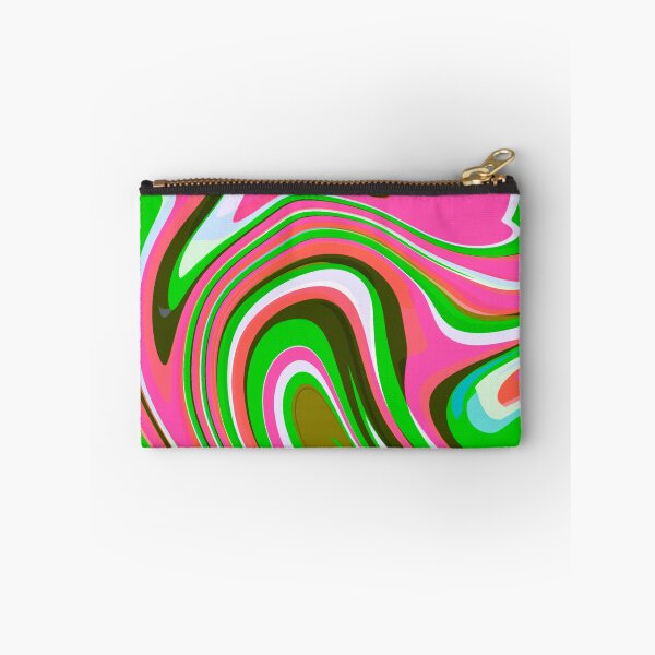 Item preview, Hot Pink, Neon Pink, Green, Pink and Green Tones and White Marble Pattern Design designed and sold by theprintedclub.