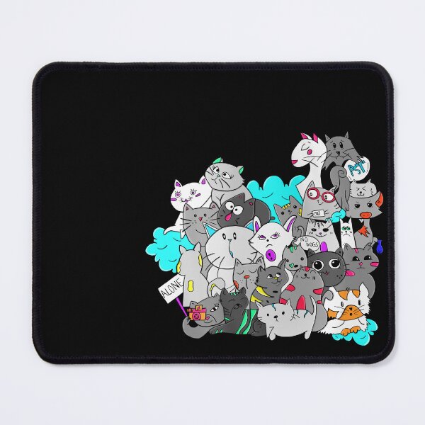Item preview, Cats Doodle Art designed and sold by SebbyPewPew.