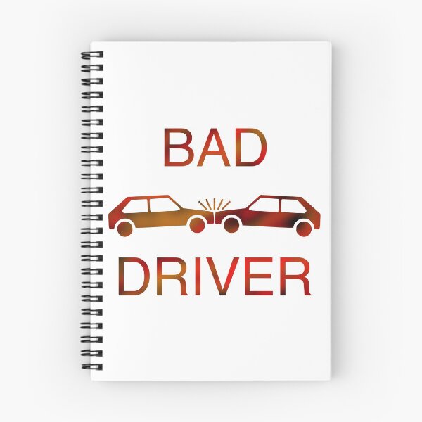 Item preview, Bad Driver - Orange/Red designed and sold by qlobba.