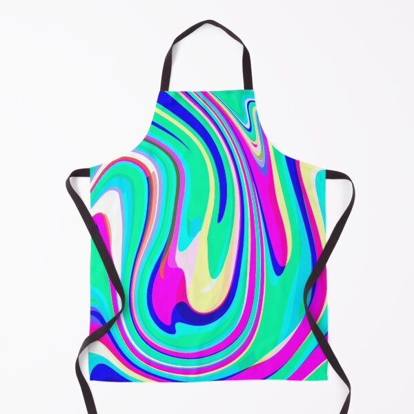 Item preview, Neon Blue, Neon Pink, Mint Green, Dark Blue and White Marble Pattern Design designed and sold by theprintedclub.