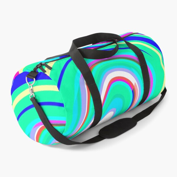 Item preview, Neon Blue, Neon Pink, Mint Green, Dark Blue and White Marble Pattern Design designed and sold by theprintedclub.