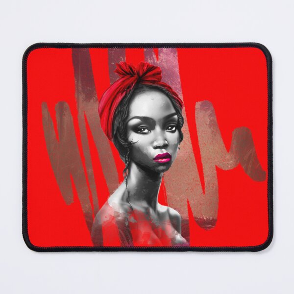 Item preview, Black natural woman digital art designed and sold by Feez Designs.
