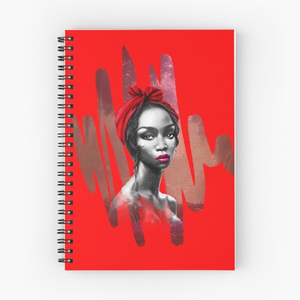 Item preview, Black natural woman digital art designed and sold by Feez Designs.