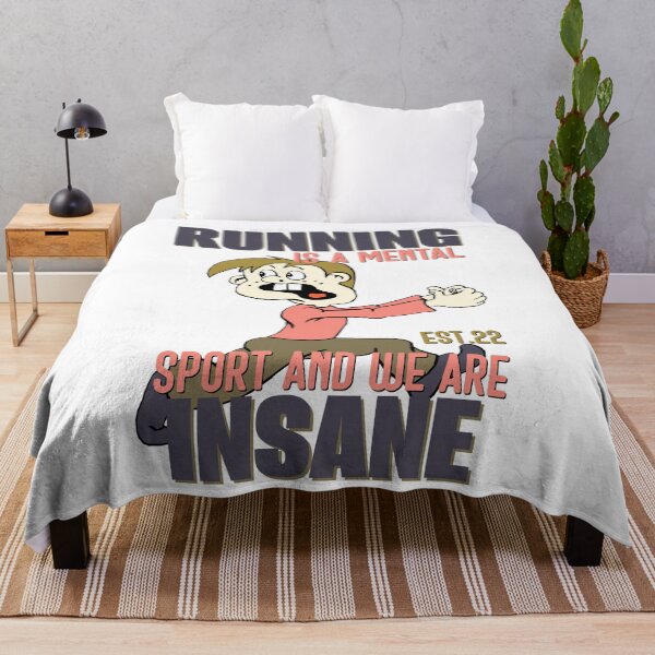 Item preview, RUNNING IS MENTAL SPORT AND WE ARE INSANE designed and sold by GAADesignz.
