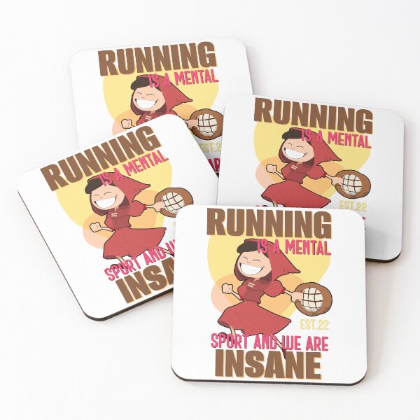 Item preview, RUNNING IS MENTAL SPORT AND WE ARE INSANE designed and sold by GAADesignz.