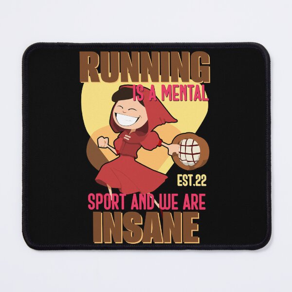 Item preview, RUNNING IS MENTAL SPORT AND WE ARE INSANE designed and sold by GAADesignz.