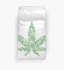 Collage names weed Duvet Cover