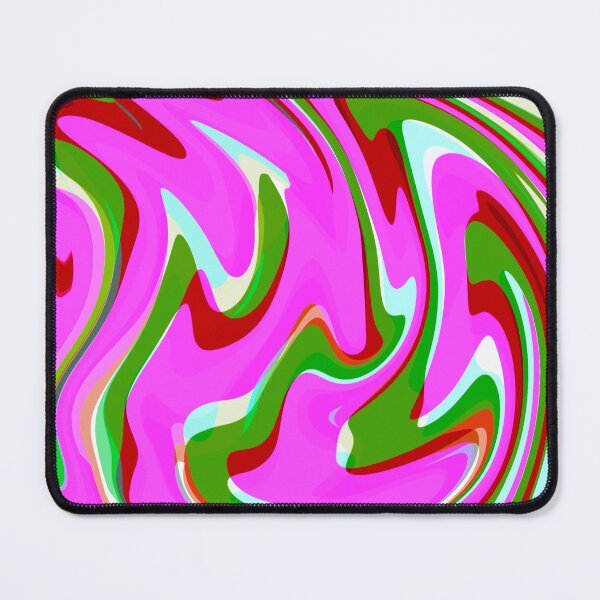 Item preview, Neon Pink, Red, Green, Baby Blue and White Marble Pattern Design designed and sold by theprintedclub.