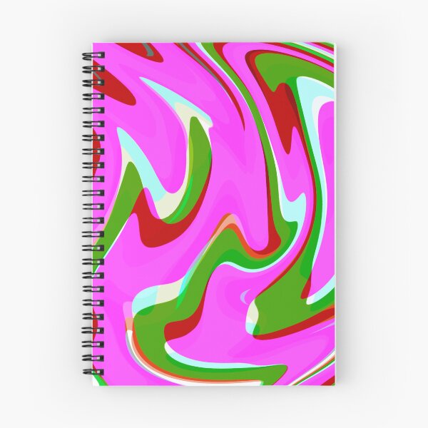 Item preview, Neon Pink, Red, Green, Baby Blue and White Marble Pattern Design designed and sold by theprintedclub.
