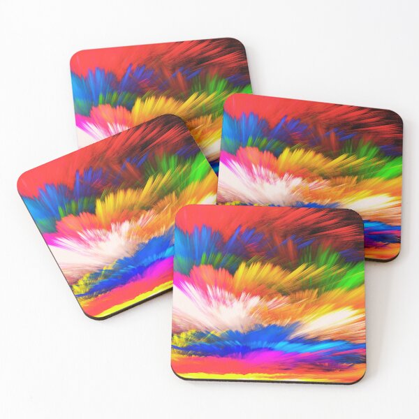 Item preview, A colorful explosion, abstract art designed and sold by zeljana0504.