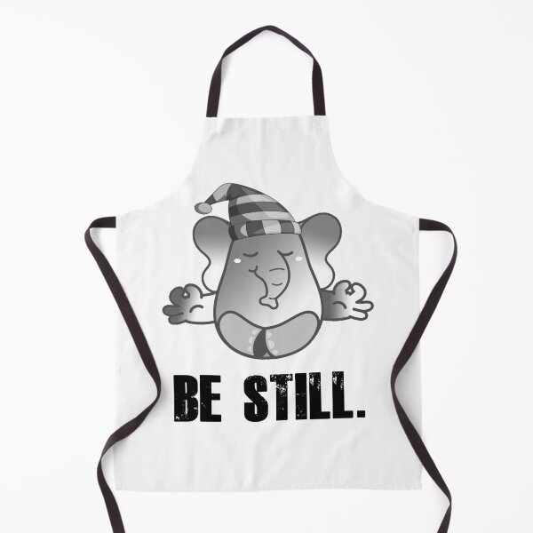 Item preview, Cute Elephant Teaching Meditation - Be Still designed and sold by my-green-gecko.