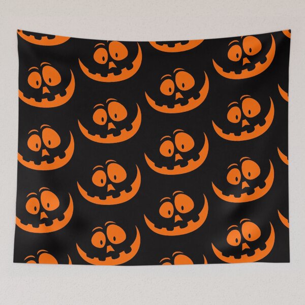 Item preview, Cute pumpkin face designed and sold by Merlyn Morris.