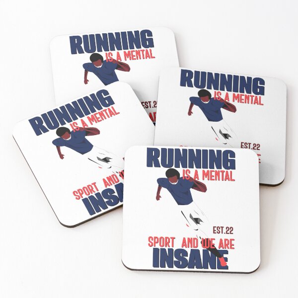 Item preview, RUNNING IS MENTAL SPORT AND WE ARE INSANE designed and sold by GAADesignz.