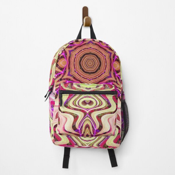 Item preview, Boho Vibes Abstract Kaleidoscope Maximalism Hippie Style Eclectic Mix of Lilac Pink Cream 14 of 16 designed and sold by Beachy.