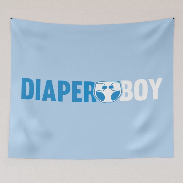 Item preview, Diaper Boy (NEW!) Blue/white designed and sold by goldenboyuk.