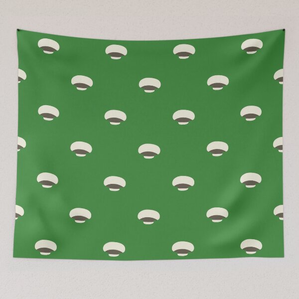Aperçu de l'œuvre Small button mushroom pattern 5 créée et vendue par LemonCreamyyyy.