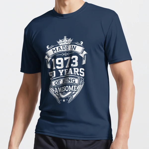 made in 69 50 years of awesomeness shirt