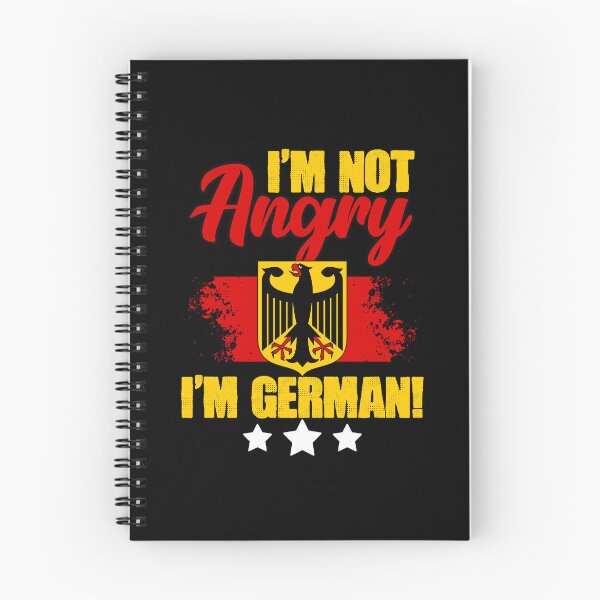 Item preview, I'm Not Angry I'm German For A Deutsch Speaking Deutschland designed and sold by Nessshirts.