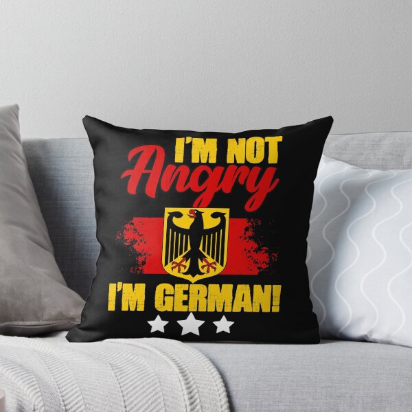 Item preview, I'm Not Angry I'm German For A Deutsch Speaking Deutschland designed and sold by Nessshirts.