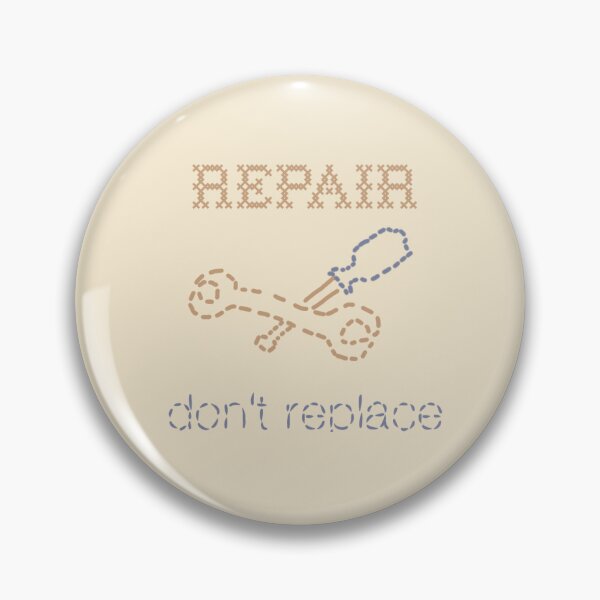 Item preview, Repair Not Replace Stitchwork designed and sold by LochNestFarm.
